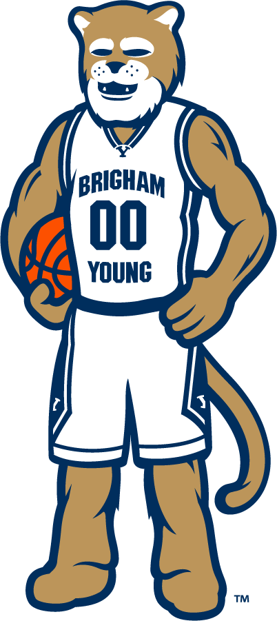 Brigham Young Cougars 2010-Pres Mascot Logo iron on transfers for T-shirts